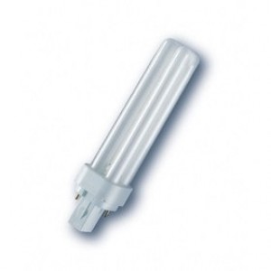 Люминисцентная лампа toshiba  теплый белый свет fdl-g13w/27 цоколь g24d-1